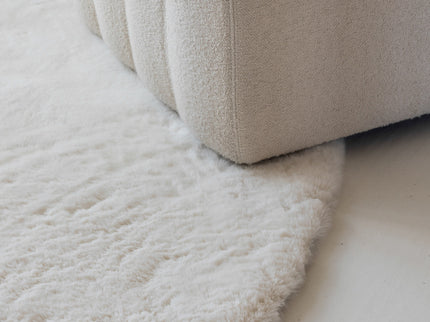 Vloerkleed Comfy Rond - ø 160 cm - Crème