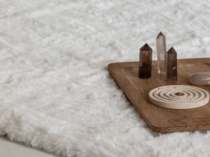 Vloerkleed Comfy Rond - ø 160 cm - Crème