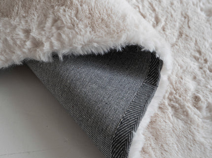 Vloerkleed Comfy Rond - ø 160 cm - Crème