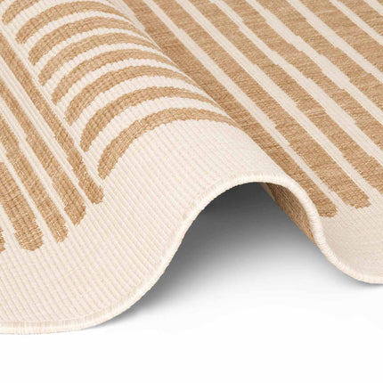 Vloerkleed Bounds Rond - Jute Wit