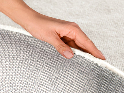 Vloerkleed Kari Rond - Crème