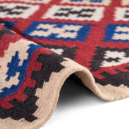 Vloerkleed Rami Rechthoekig - Creme Multicolor