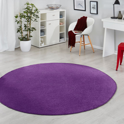 Vloerkleed Fancy Rond - paars
