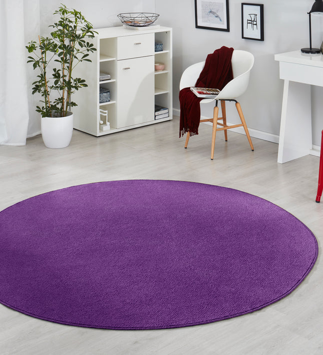 Vloerkleed Fancy Rond - paars
