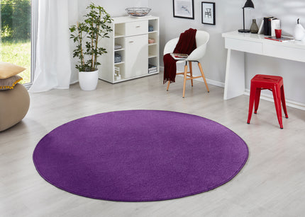 Vloerkleed Fancy Rond - paars