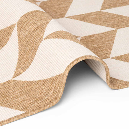 Vloerkleed Terrick Rechthoekig - Jute wit