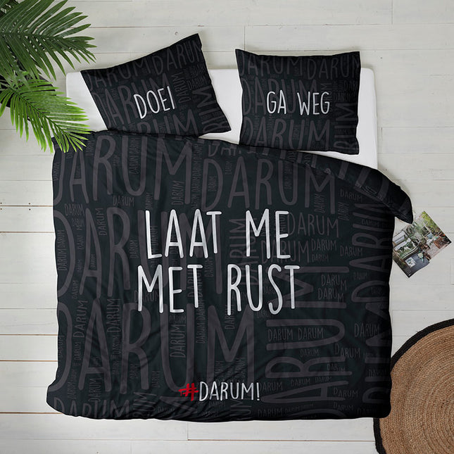 #DARUM! #DARUM! Laat Me met Rust Dekbedovertrek - 240 x 200/220 cm