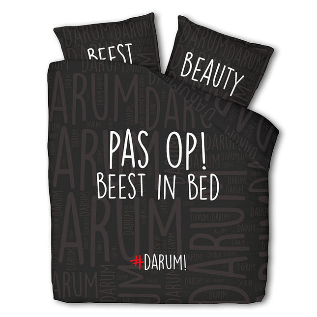 #DARUM! Dekbedovertrek #DARUM! Beest in Bed