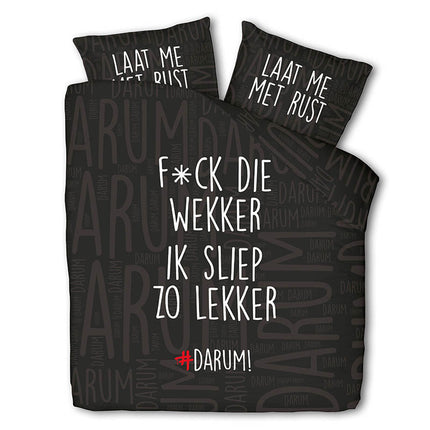 #DARUM! Dekbedovertrek #DARUM! F*ck die wekker!