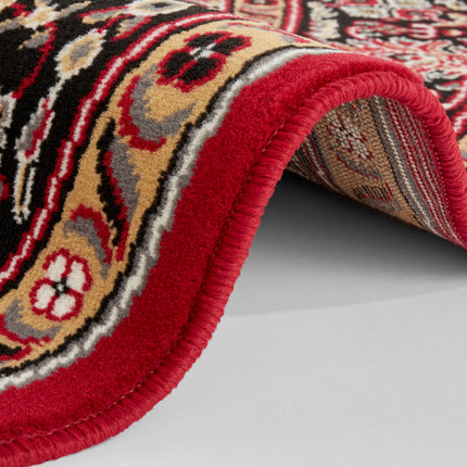 Vloerkleed Skazar Isfahan Rond - rood