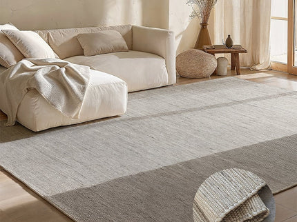 Dhaka Jute Wol Katoen Vloerkleed  - Creme
