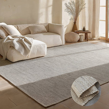 Dhaka Jute Wol Katoen Vloerkleed  - Creme