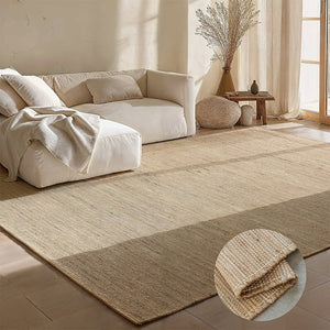 Dhaka Jute Wol Katoen Vloerkleed  - Naturel