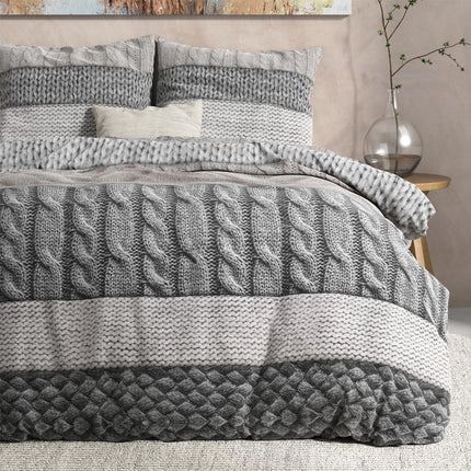 Dreamhouse Dekbedovertrek Katoen-Flanel - Elin - 200 x 200/220 cm