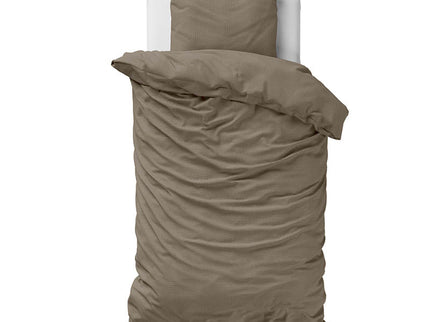 Dreamhouse Dekbedovertrek Mousseline Percale Katoen - Taupe