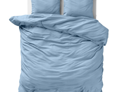 Dreamhouse Dekbedovertrek Percale-Katoen - Mousseline - Blauw