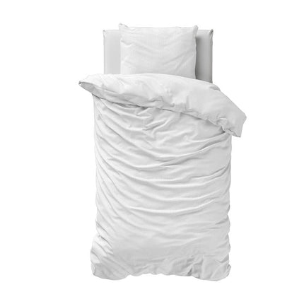 Dreamhouse Dekbedovertrek Percale-Katoen - Mousseline - Wit