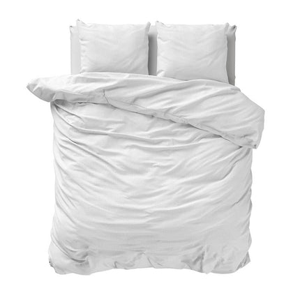 Dreamhouse Dekbedovertrek Percale-Katoen - Mousseline - Wit