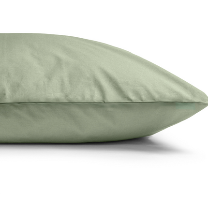 Dreamhouse Dekbedovertrek Percale Katoen Uni - Jade Groen