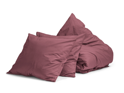 Dreamhouse Dekbedovertrek Percale Katoen Uni - Oud Roze
