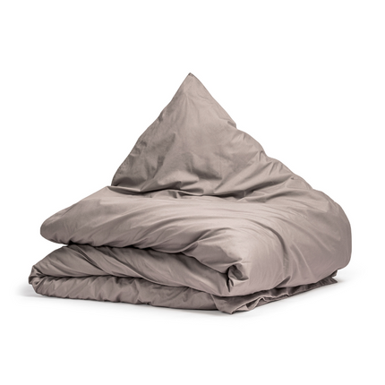 Dreamhouse Dekbedovertrek Percale Katoen Uni - Taupe
