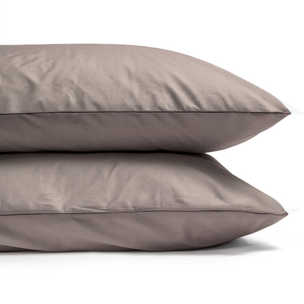 Dreamhouse Dekbedovertrek Percale Katoen Uni - Taupe