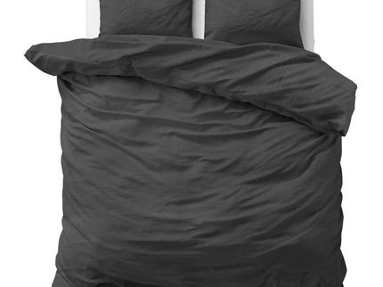 Dreamhouse Dekbedovertrek Stone Washed - Antraciet