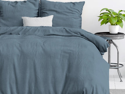 Dreamhouse Dekbedovertrek Stone Washed - Blauw