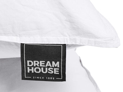 Dreamhouse Dekbedovertrek Stone Washed - Wit