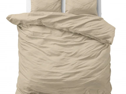 Dreamhouse Dekbedovertrek Stone Washed - Zand