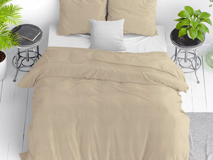 Dreamhouse Dekbedovertrek Stone Washed - Zand