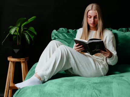 Dreamhouse Dekbedovertrek Velvet Ruffles - Groen