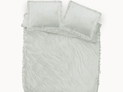 Dreamhouse Velvet Ruffles Dekbedovertrek - Wit