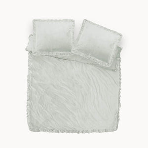 Dreamhouse Velvet Ruffles Dekbedovertrek - Wit