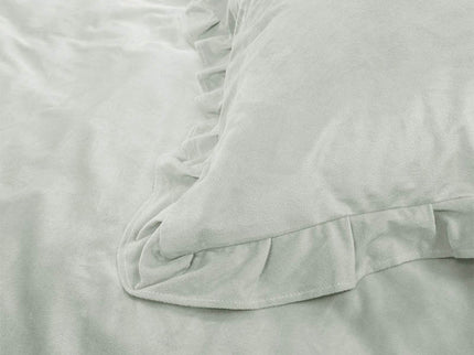Dreamhouse Velvet Ruffles Dekbedovertrek - Wit