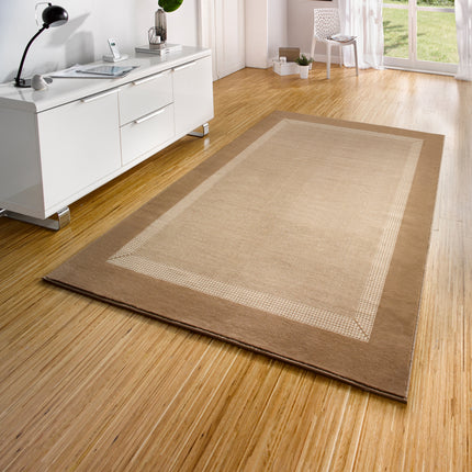 Vloerkleed Band Rechthoekig - Beige/Crème