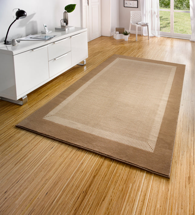 Vloerkleed Band Rechthoekig - Beige/Crème