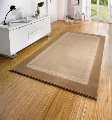 Vloerkleed Band Rechthoekig - Beige/Crème