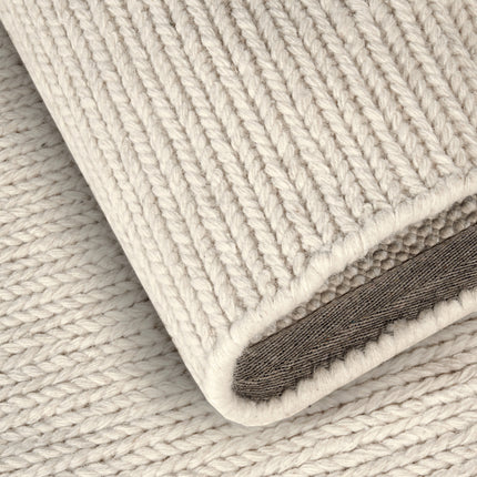 Vloerkleed Francois Rond - Wit