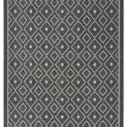 Vloerkleed Lahal Rechthoekig - Grijs Beige