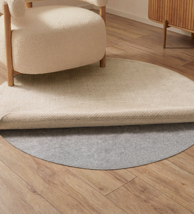 Vloerkleed Grip Rond - Grijs