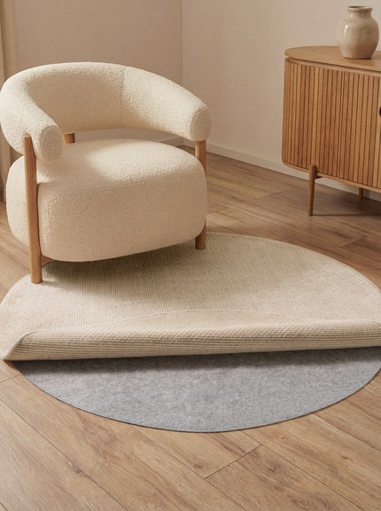 Vloerkleed Grip Rond - Grijs