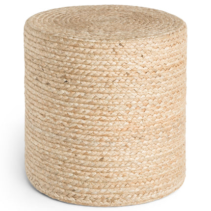 Vloerkleed Pouf Looma Rechthoekig - Natuurlijk goud