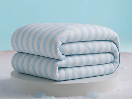 Easy Dekbed Cooling - Blauw/Wit