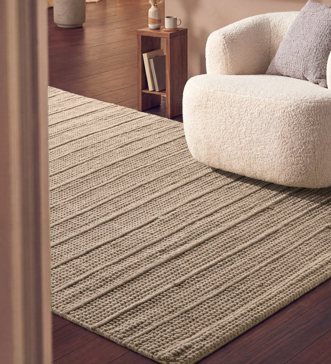 Vloerkleed Parker Rechthoekig - Beige