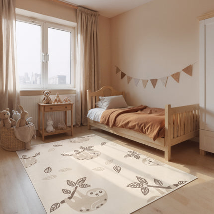 Vloerkleed Relaxio Rechthoekig - Creme Multicolor