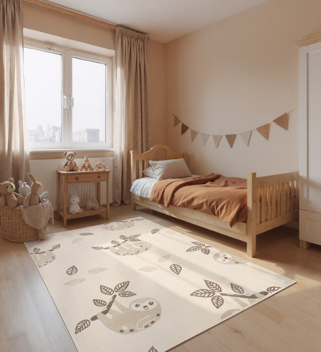 Vloerkleed Relaxio Rechthoekig - Creme Multicolor