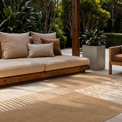 Vloerkleed Acacia Rechthoekig - Jute wit