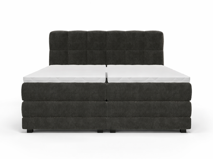 Elektrische Boxspring Lucca - Zwart