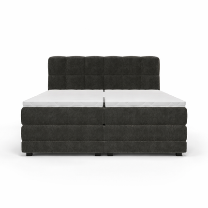 Elektrische Boxspring Lucca - Zwart